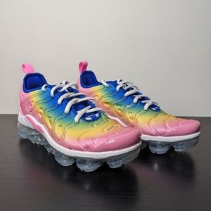 Women's Nike Air Vapor Max Plus Cotton Candy Rainbow FJ4550 606 Size 7.5